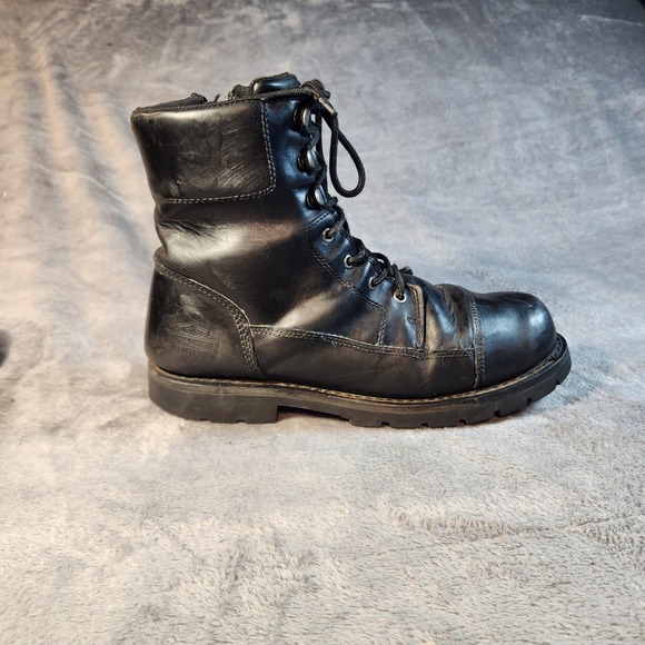 Harley-Davidson Other - Harley Davidson Boots Mens 12 Black Leather Pearson 8 Inch Waterproof Motorcycle